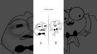 Think You Can Beat Me? A Vs B Animation Meme