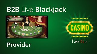 ✅ B2B Live Blackjack Provider (LiveG24) ⚜ screenshot 5