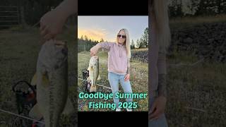 Goodbye Summer Fishing 😢 #summer #summertime #summertimesadness #fall #summerfishing #fishing #fish