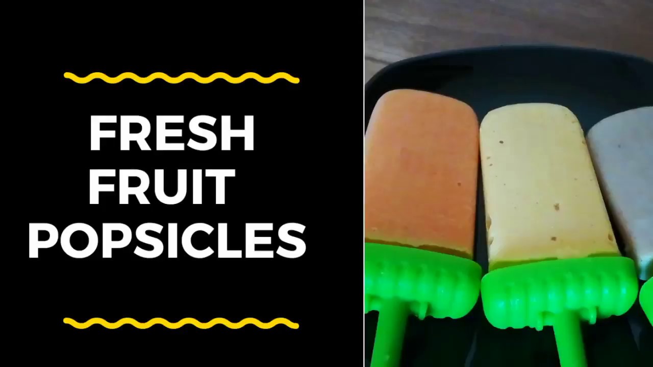 Fresh Fruit Ice Candy Homemade Ice Candy SUMMER Recipes YouTube