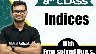 Indices Class-8 2082 | Boards Exam Preparation | Global Pathsala |