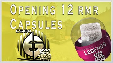 RMR Capsule Opening 12x Golden Sticker!