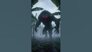 Genderuwo Penunggu Pohon Pisang Tiba-tiba Muncul!#shorts #shortshorror #hantu #ai