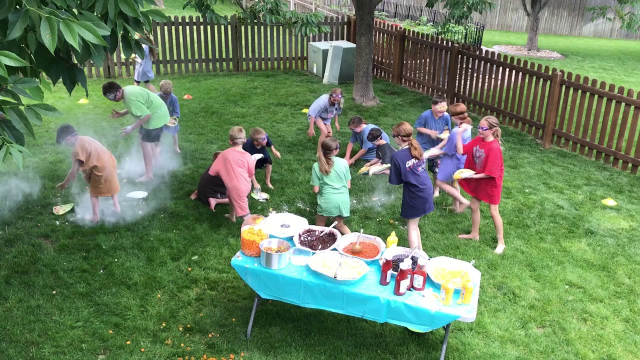 Food Fight! 8th birthday party is out of control YouTube