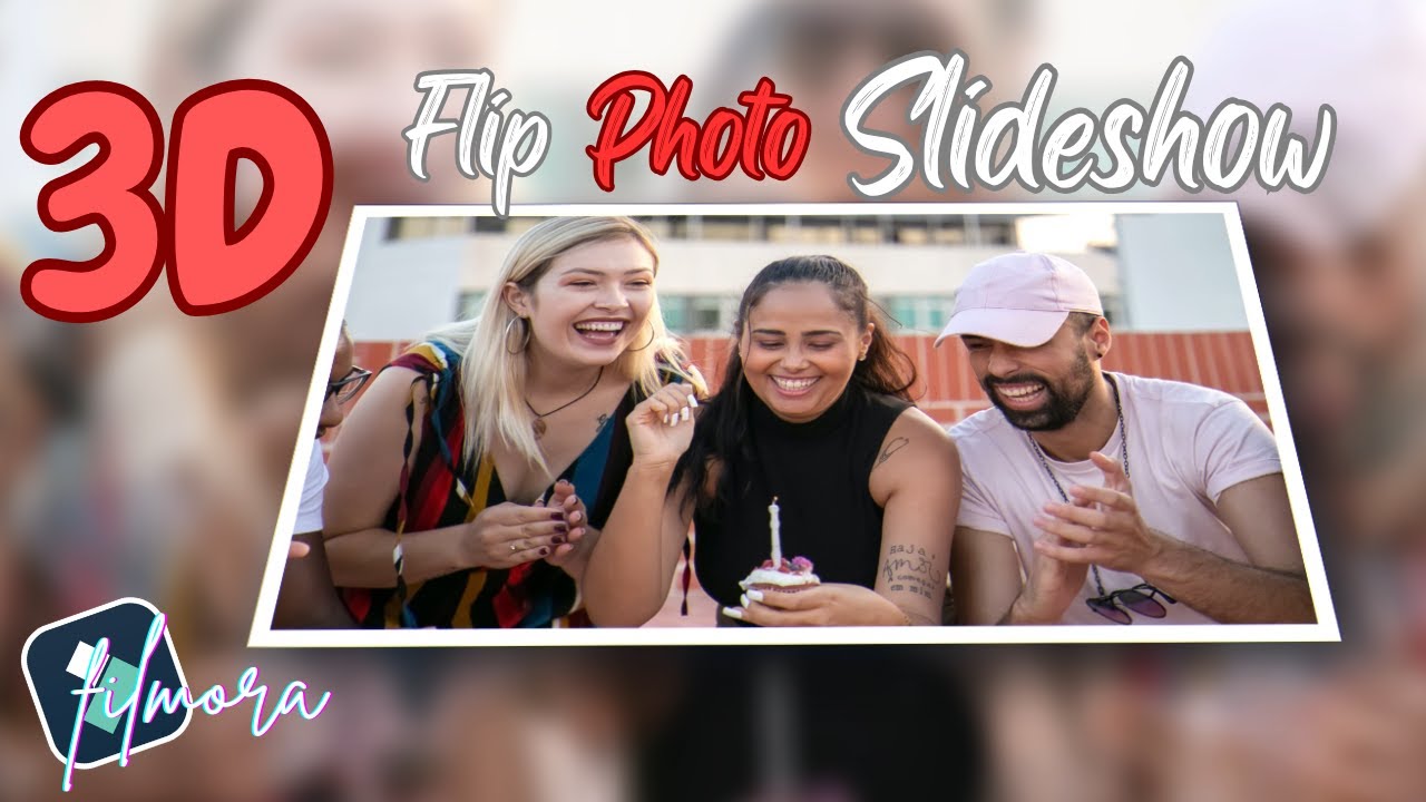 3D Flip Photo Slideshow in Filmora 14 (Step-by-Step Tutorial)