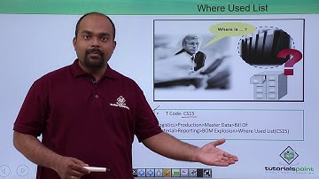SAP PP - Where Used List