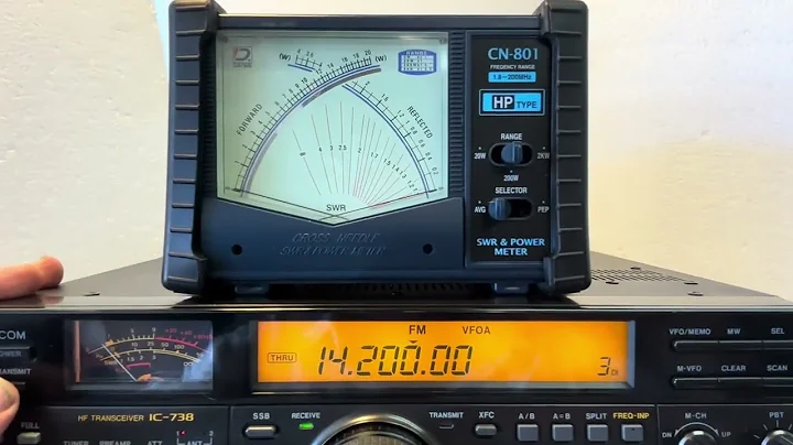 DAIWA CN 801 WATT METER