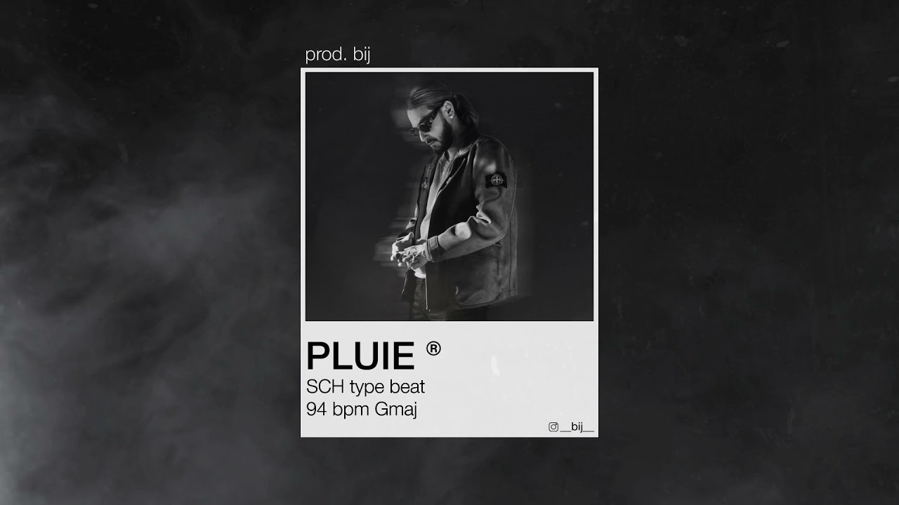 [FREE] SCH Type Beat - "Pluie" | Melancholic Trap Instrumental 2021 🎹
