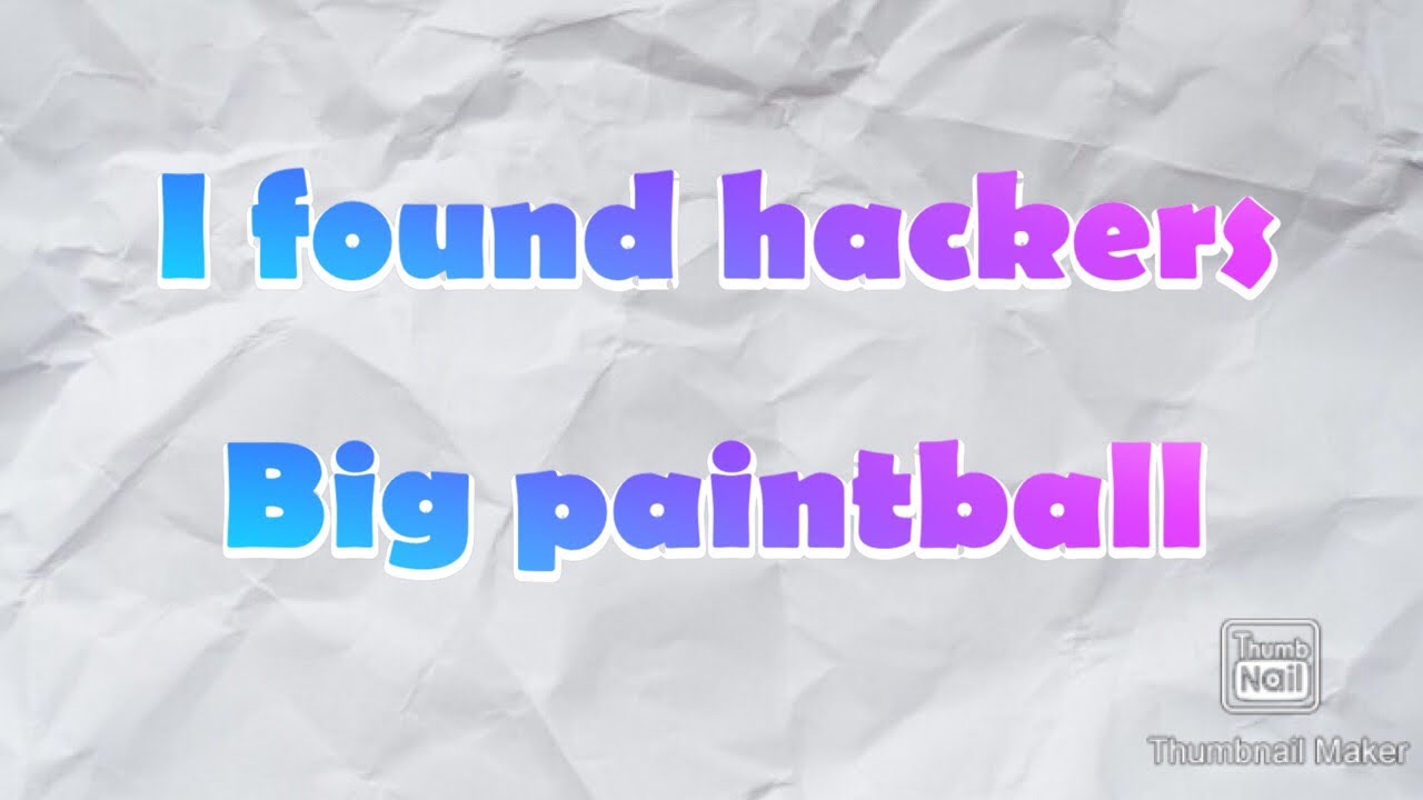 I found people cheating in big paintball YouTube