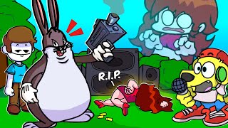 Friday Night Funkin but BIG CHUNGUS KILLS GF... FNF Mods #58