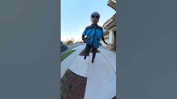 The fastest Amazon delivery driver with the insane 360 spin!