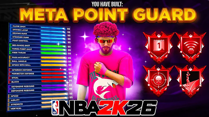 My "META POINT GUARD" BUILD IS DOMINATING NBA 2K26! BEST GUARD BUILD on NBA 2K26