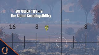 War Thunder Quick Tips #2 - The Squad Scouting Ability