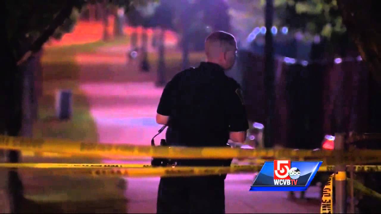Police search for suspect in Malden shooting - YouTube