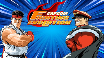 CAPCOM FIGHTING EVOLUTION - RYU / M. BISON