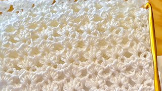 SUPER EASY & FAST Crochet Pattern for Beginners! COOL Crochet Stitch for Blanket, Bag