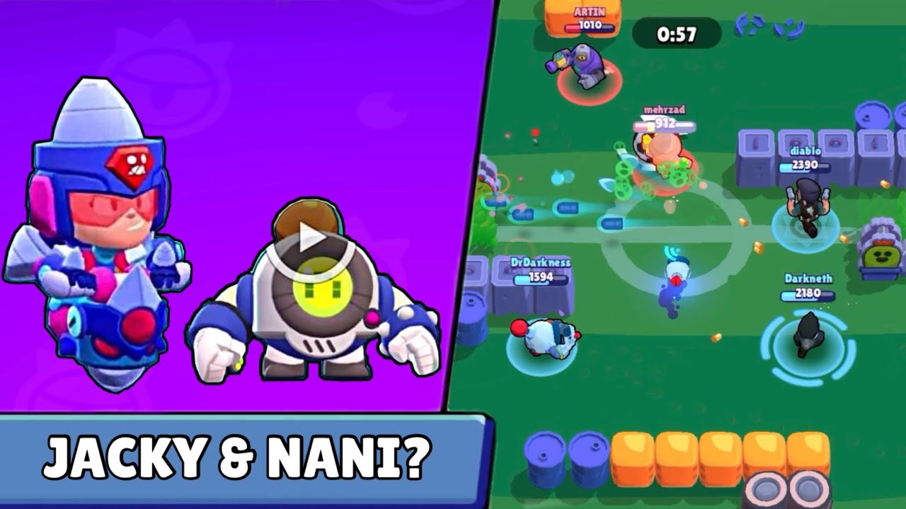 Jacky Nani New Skins Summer Of Monsters Brawl Stars Youtube - brawl monsters brawl stars skins