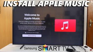 how to install apple music on samsung smart tv