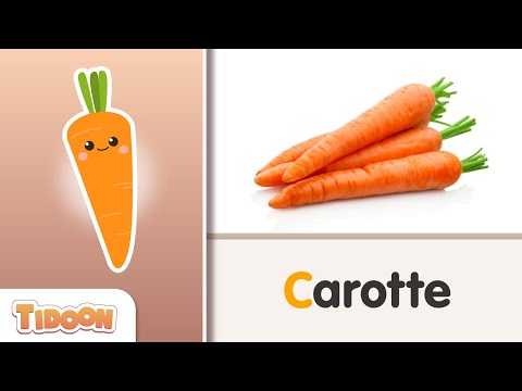 48 Légumes à Apprendre Vocabulaire Pour Les Enfants