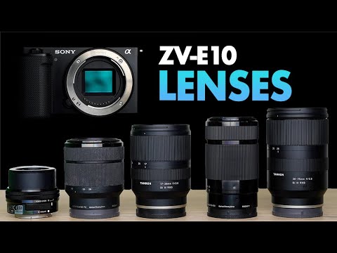 Sony ZV-E10: My FAVORITE Lenses and When I Use 