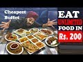 Rs 200 for UNLIMITED buffet 😱😮 | Cheapest BUFFET in Delhi NCR🔥🔥🔥