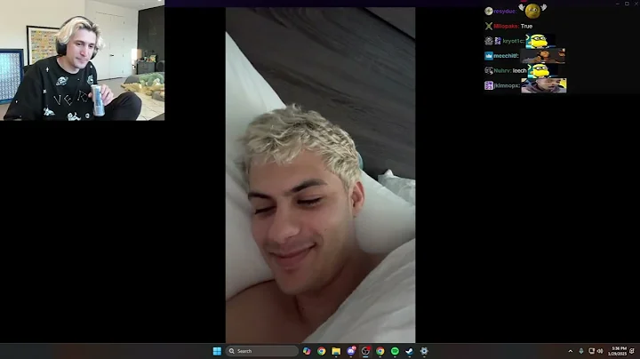 xQc Checks in on StableRonaldo