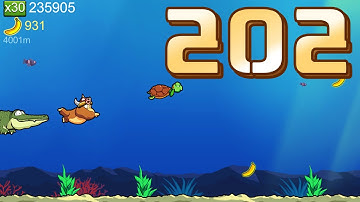 ✅ Banana Kong 1 / Gameplay Walkthrough / Part 202