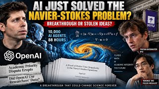 OpenAI Claims AI Solved a 100-Year Math Problem in 88 Hours | Navier-Stokes Controversy