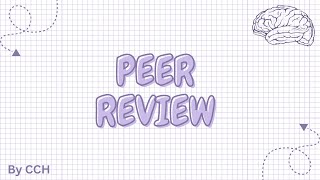 AQA ALEVEL PSYCHOLOGY - Research Methods: Peer Review