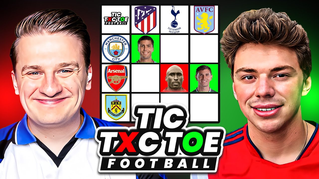 Footy Tic Tac Toe - Play Footy Tic Tac Toe On Rankdle