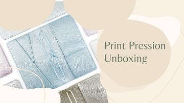 Print Pression Unboxing