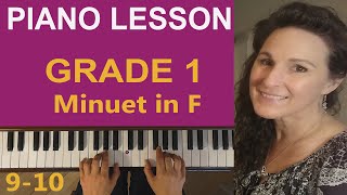 2-2-10 Minuet in F  by d'Anglebert - Baroque Grade 1 Repertoire