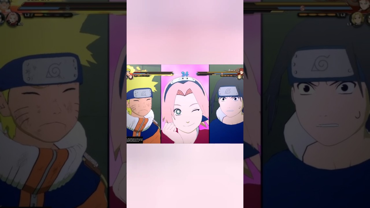 Naruto,Sasuke&Sakura Most Funny Combo On Ultimte Ninja