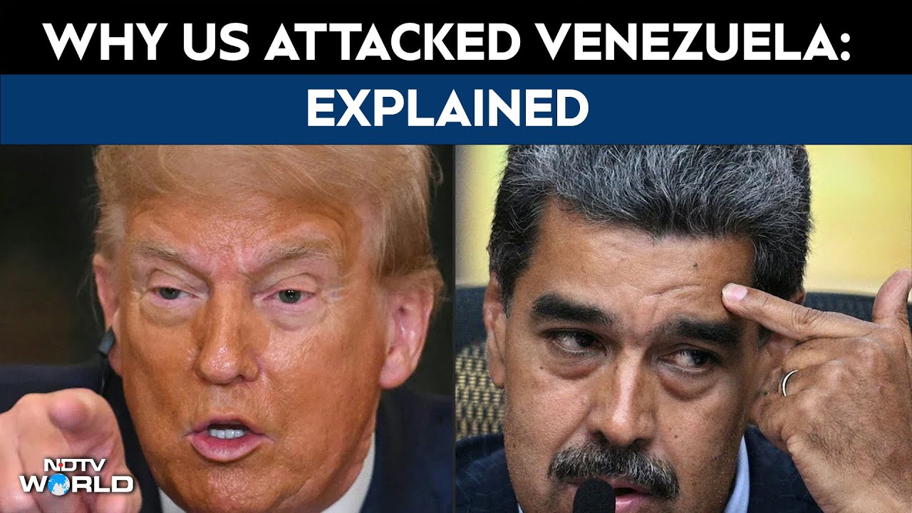 US Attacks Venezuela | Why US Attacked Venezuela, Captured President Nicolas Maduro