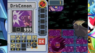 Megaman Battle Network 4 Dark Karma vs Bass Omega
