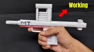 Download Lagu Paper Pistol Gun | How to Make a Paper Pistol Gun With Upper Side Magazine That Shoots Paper Bullets MP3