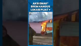 Lokasi Pijat Plus-Plus Hangus, Emak-Emak Kompak Bumi Hanguskan