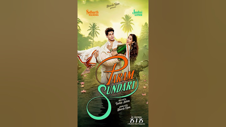 North ka swag, South ki grace – two worlds collide and sparks fly. 💕 #ParamSundari - 25th July 2025
