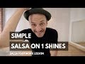 Simple Salsa On1 Shines | Salsa Footwork Lesson