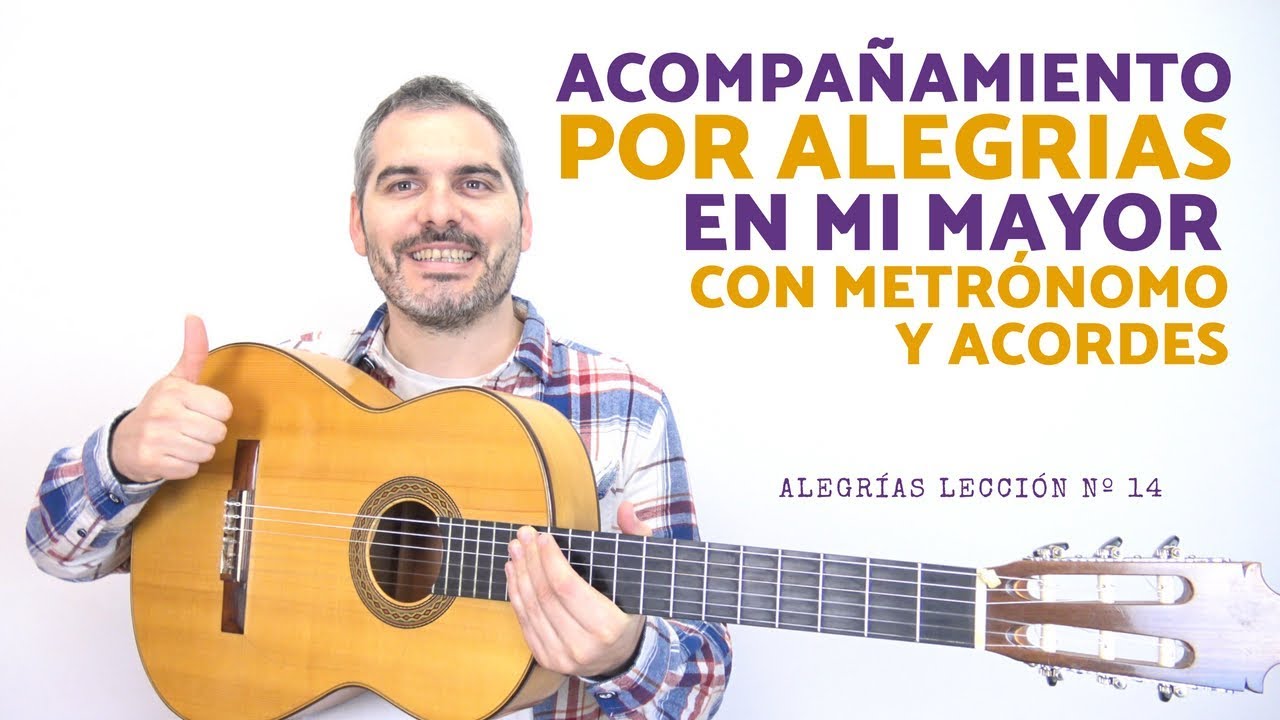 Acompañamiento al Cante por Alegrías 