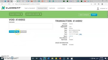 How to Void a Transaction Using the Virtual Terminal