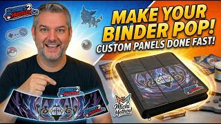 The SECRET to Making the Ultimate Pokémon Master Set Binder!  Michi Method Pitch Black Binder!