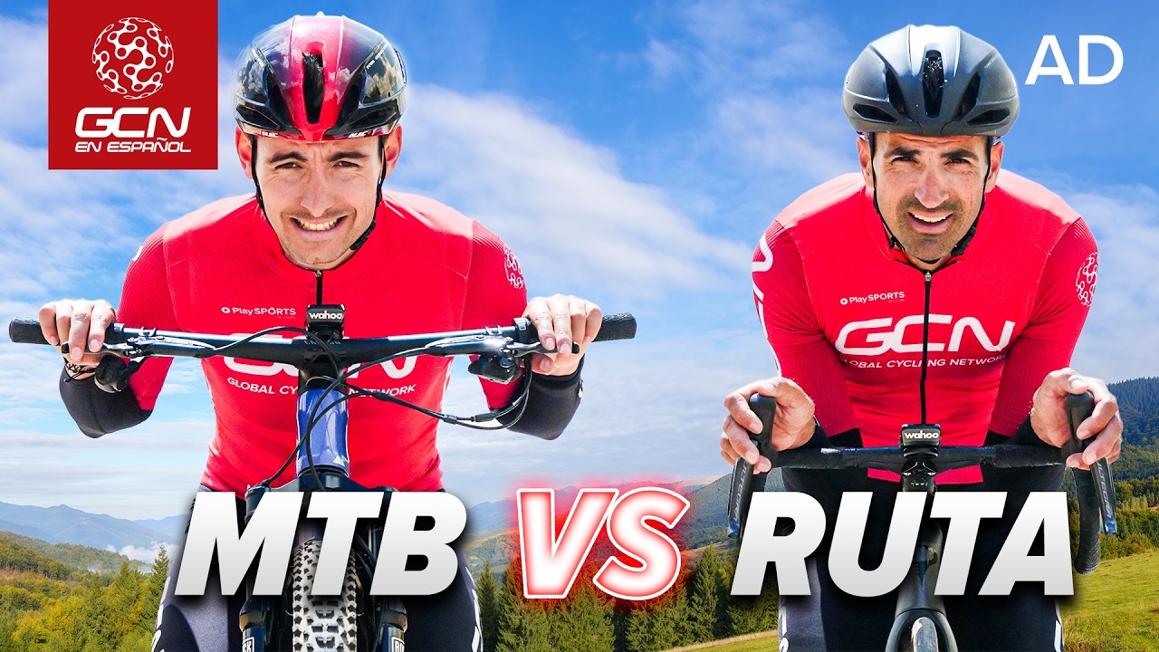 ¿Qué es más duro? TEST bici de montaña VS bici de ruta