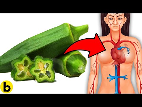 Video: What Kind Of Okra Is Red - Difference Between Red Okra og Green Okra