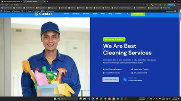 Clentac - Cleaning Services WordPress Theme