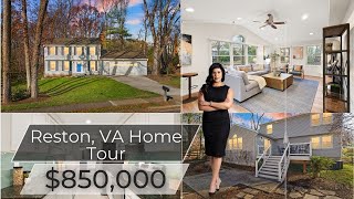 Reston VA Home for Sale | Updated Single Family on a Beautiful Private Lot