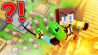 Mikey and JJ Became Firefighter in Minecraft ! - Maizen