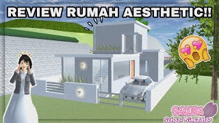 REVIEW RUMAH AESTHETIC | DUA LANTAI | SAKURA SCHOOL SIMULATOR