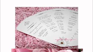 Sample Wedding Programs