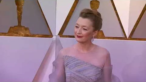 Oscars 2018 Arrivals: Lesley Monville | ScreenSlam